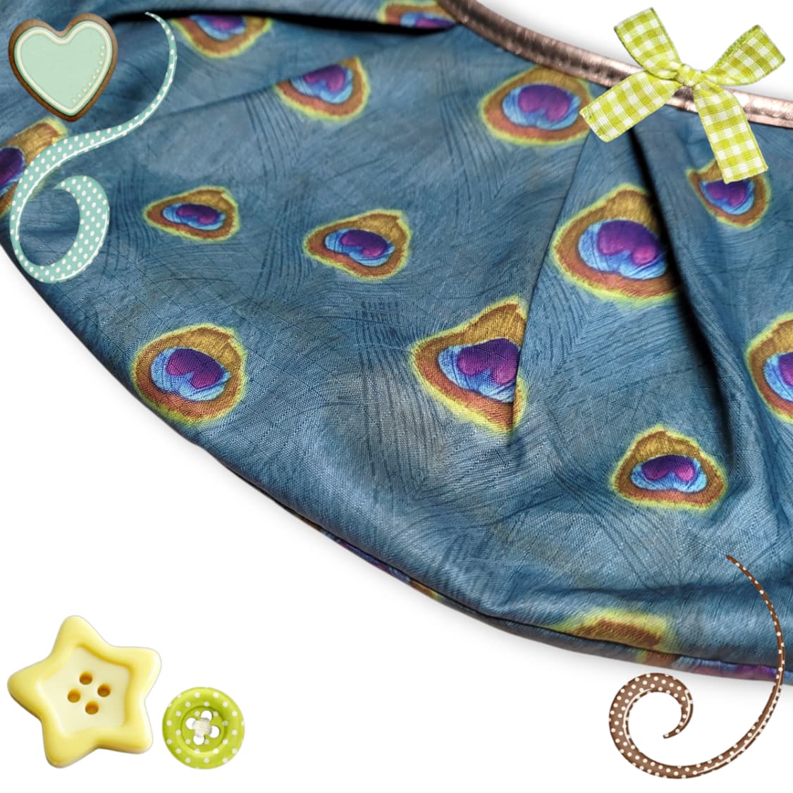 레스포삭 샤인블루라인 숄더백 상품이미지9