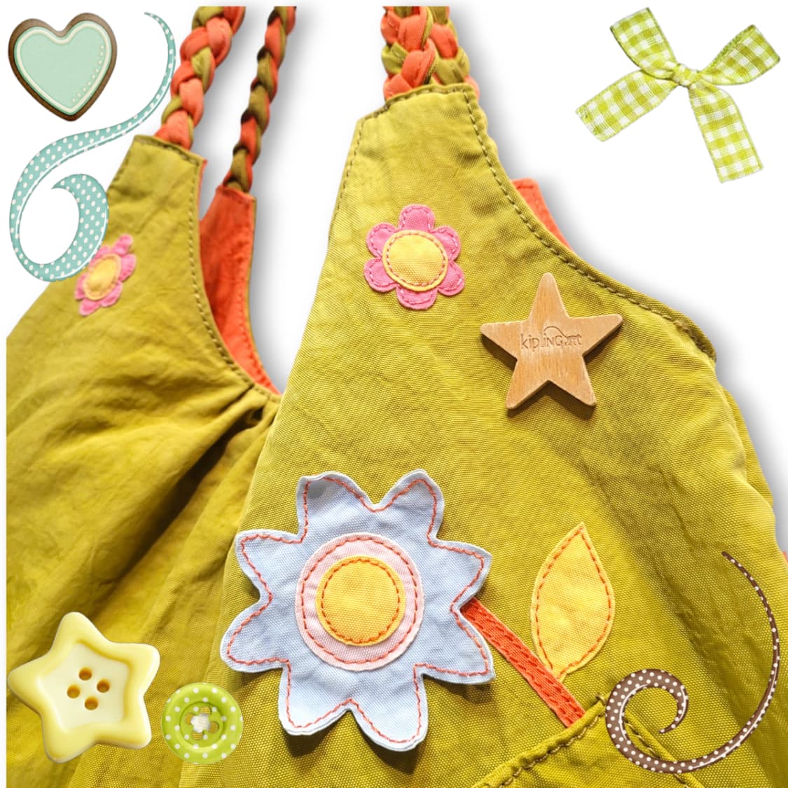 키플링 카리 아플리케 별 숄더백 상품이미지2