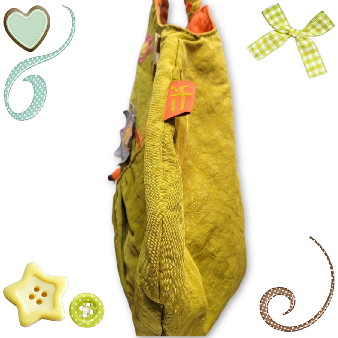 키플링 카리 아플리케 별 숄더백 상품이미지3