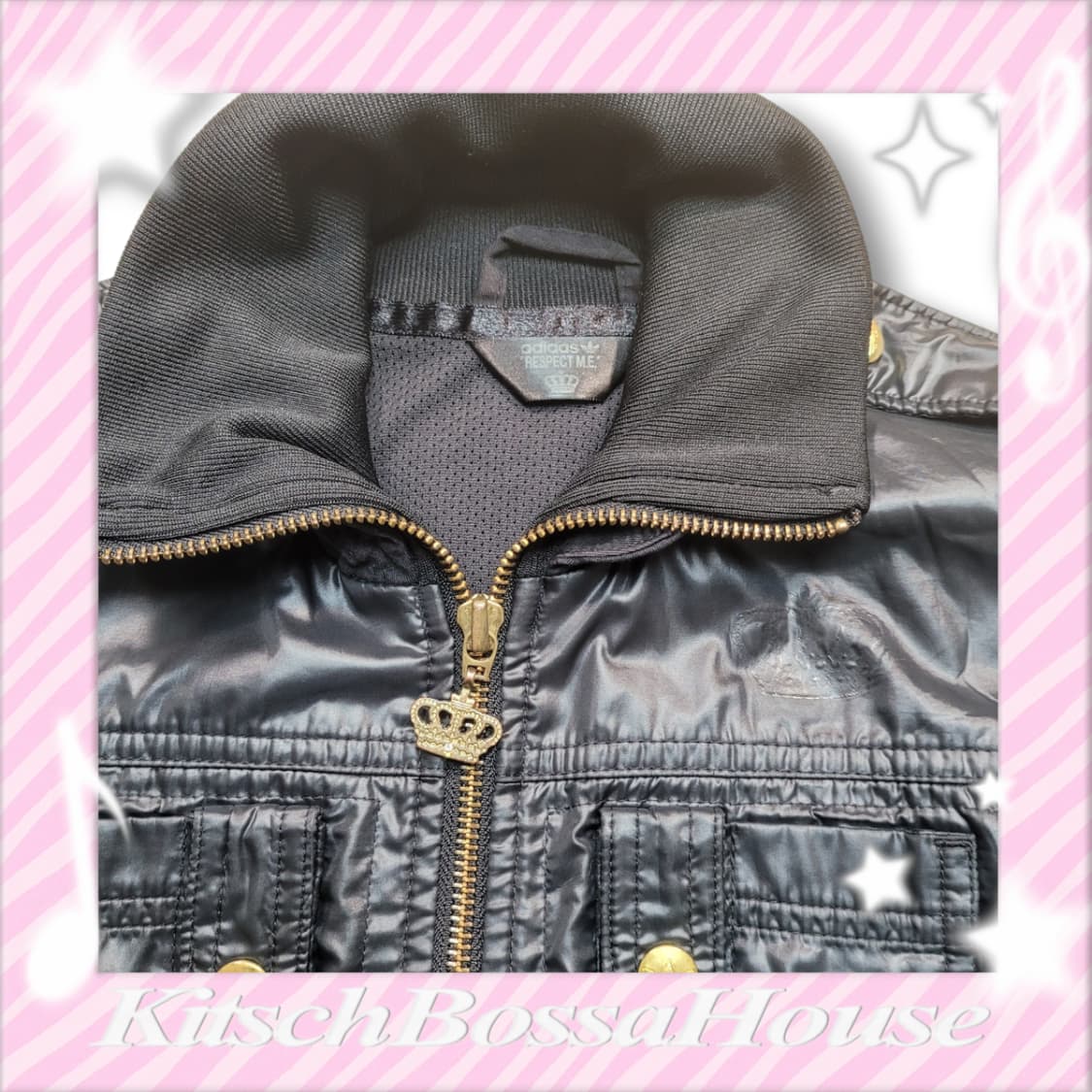 [85] 아디다스 미시 엘리엇 리스펙트미 크라운 봄버 재킷 상품이미지8