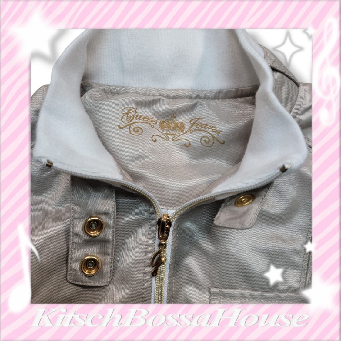 게스 y2k 00s 라이더 트랙 자켓 상품이미지4