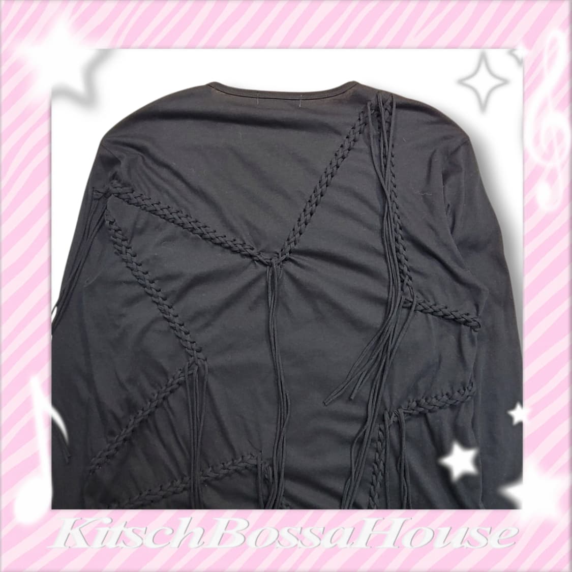 [48] MASU 마수 스타 브레이드 롱 슬리브 티셔츠 상품이미지5