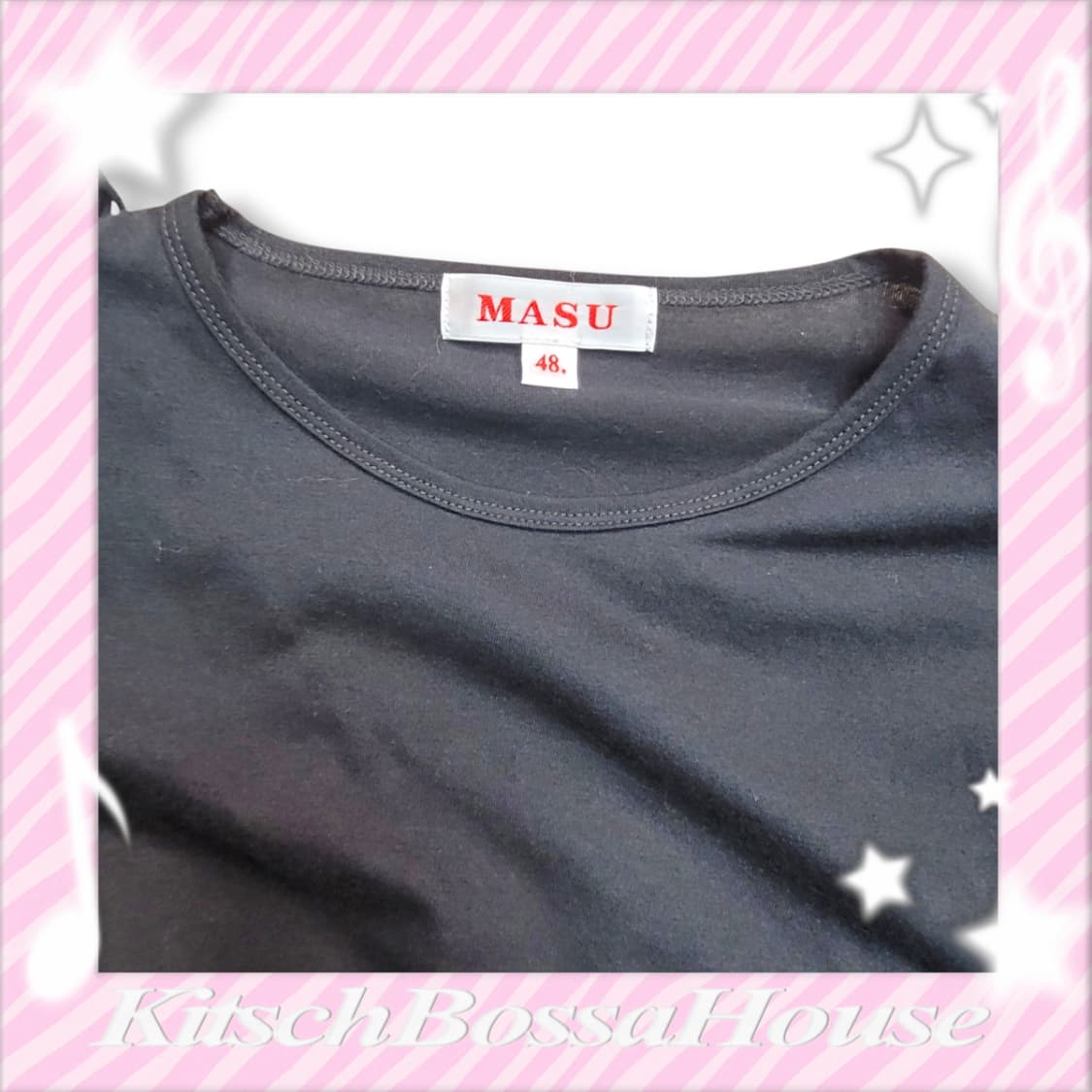 [48] MASU 마수 스타 브레이드 롱 슬리브 티셔츠 상품이미지7