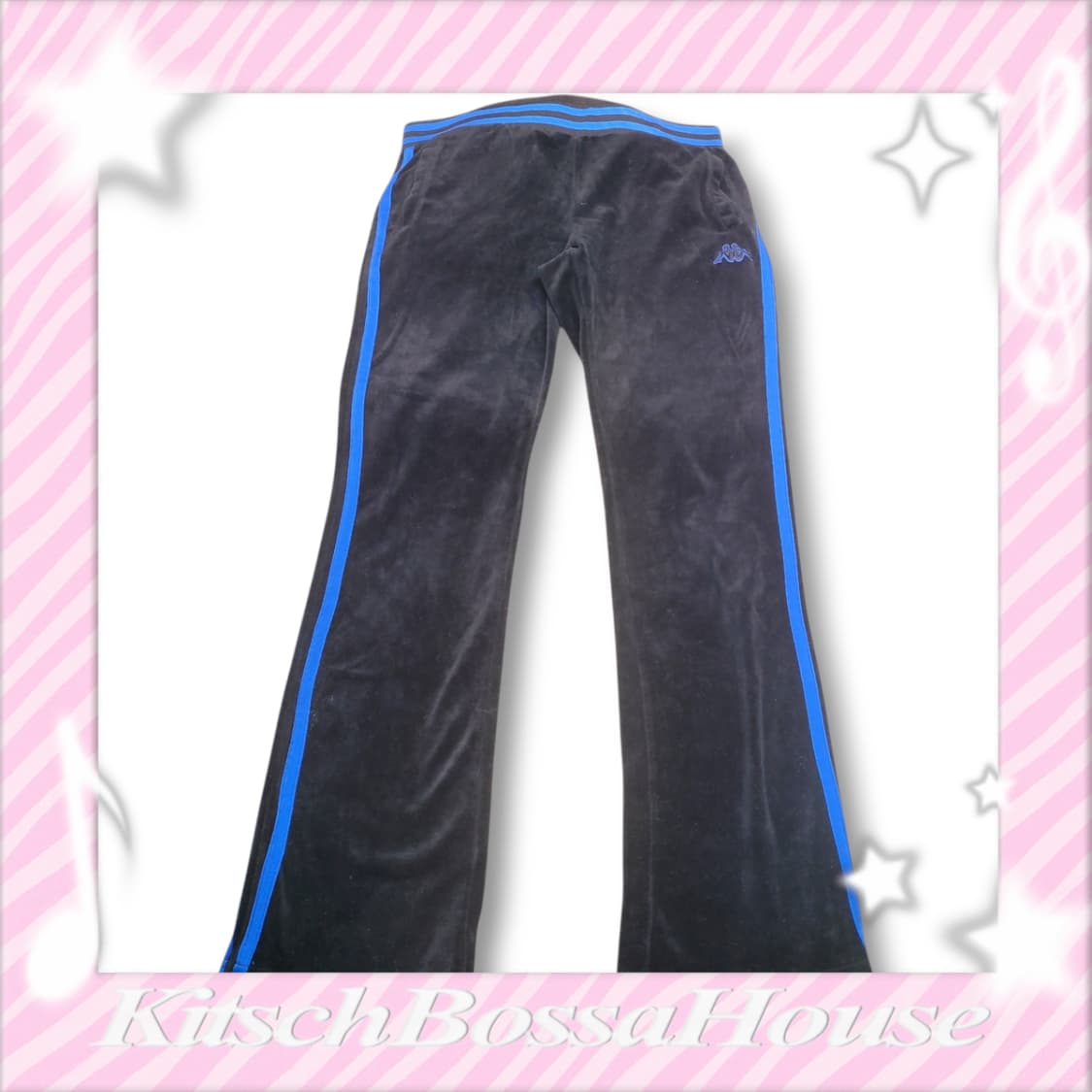 [XS] 00s 카파 블루 벨루어 벨벳 져지 셋업 상품이미지8