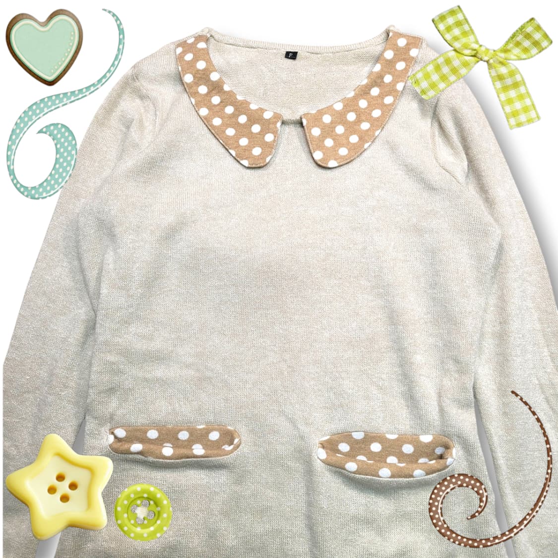 모리걸 도트 미니 원피스 상품이미지2