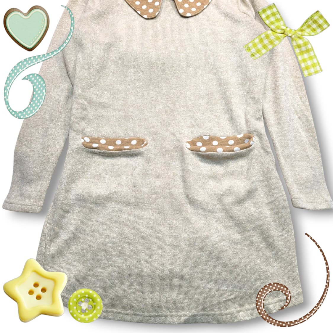 모리걸 도트 미니 원피스 상품이미지3