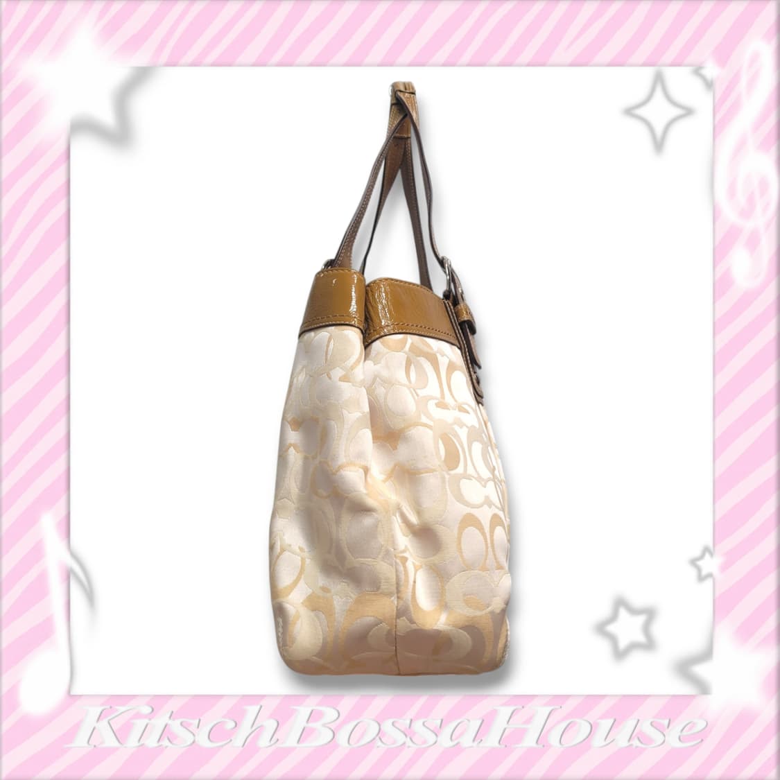 COACH 코치 시그니처 자카드 숄더 핸드백 상품이미지4