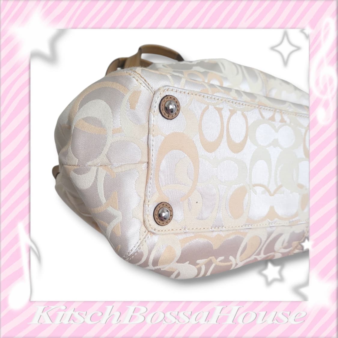 COACH 코치 시그니처 자카드 숄더 핸드백 상품이미지6