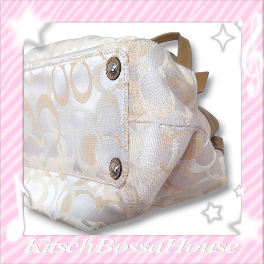 COACH 코치 시그니처 자카드 숄더 핸드백 상품이미지7