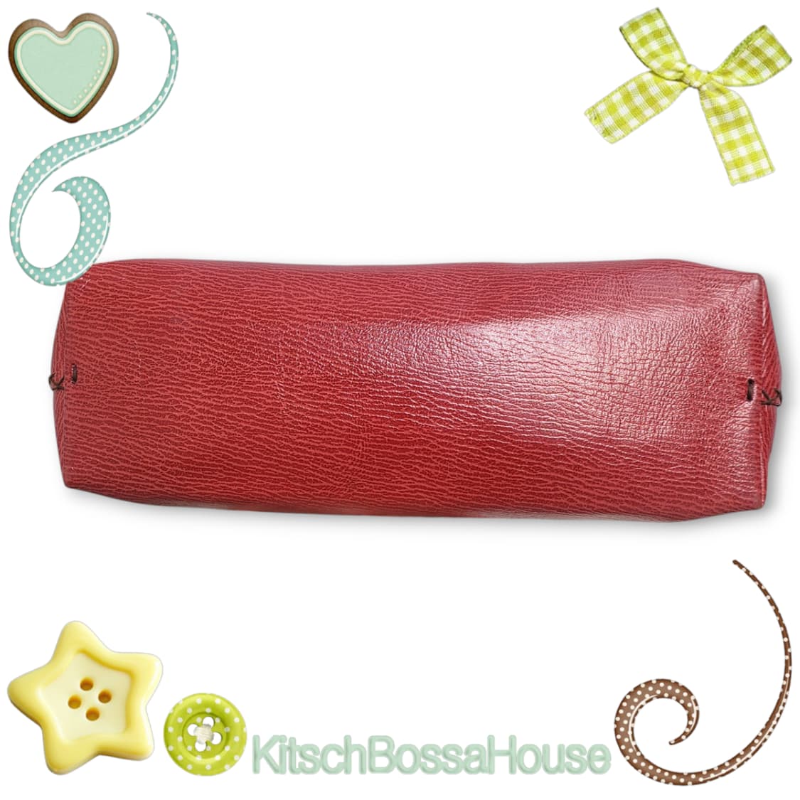 헨리베글린 레드 숄더백 상품이미지5