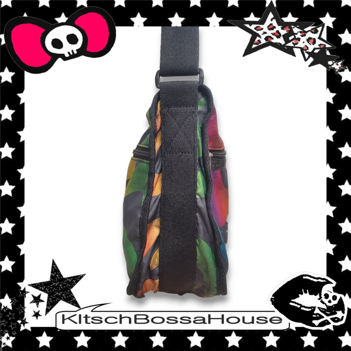 레스포삭 레인보우 패턴 크로스백 상품이미지6