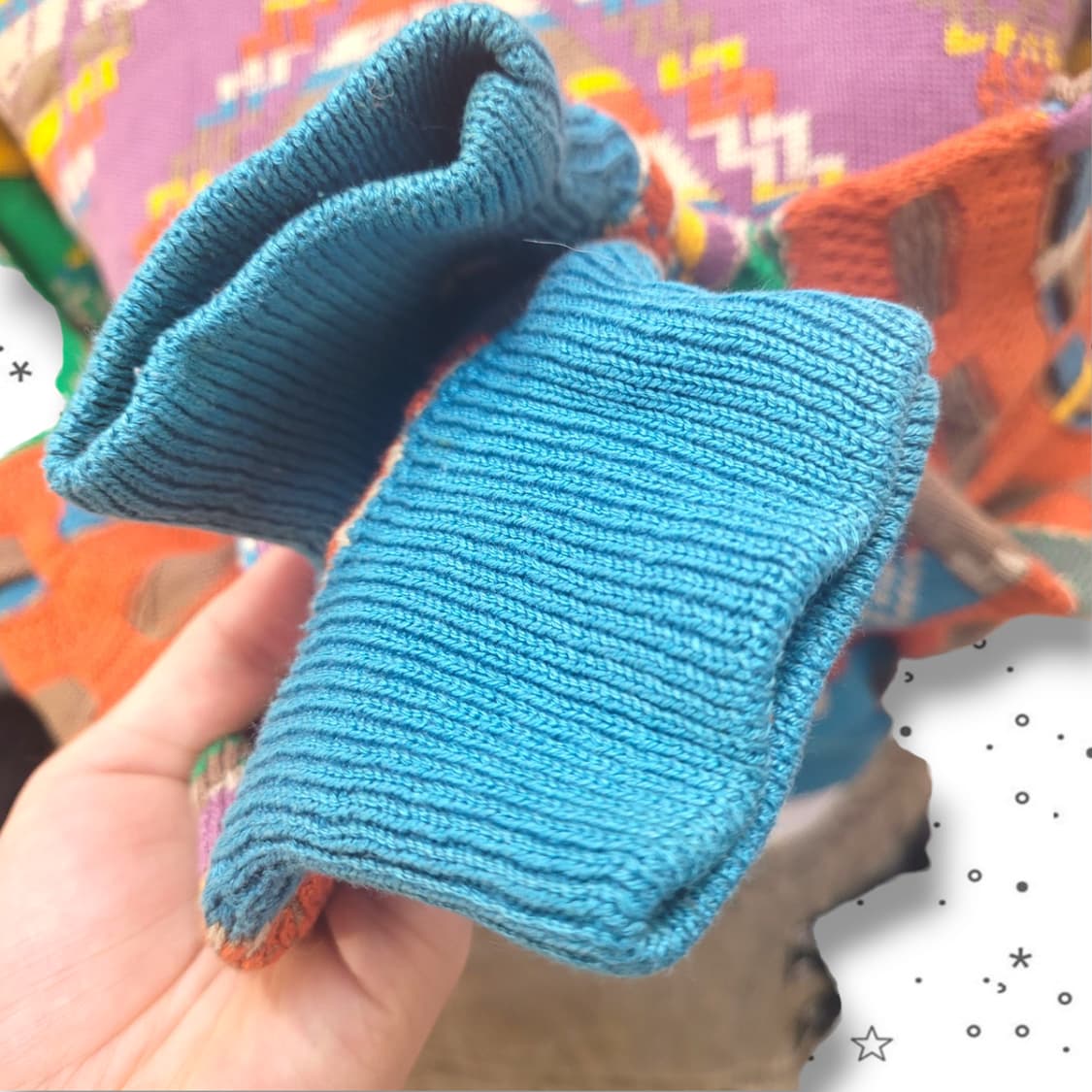 COOGI 쿠지 빈티지 케이블 크롭 니트 스웨터 38 상품이미지4