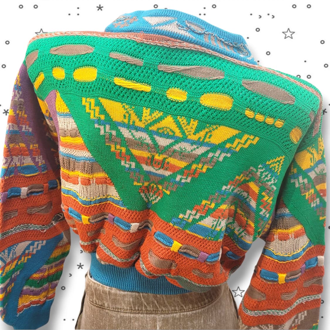 COOGI 쿠지 빈티지 케이블 크롭 니트 스웨터 38 상품이미지6