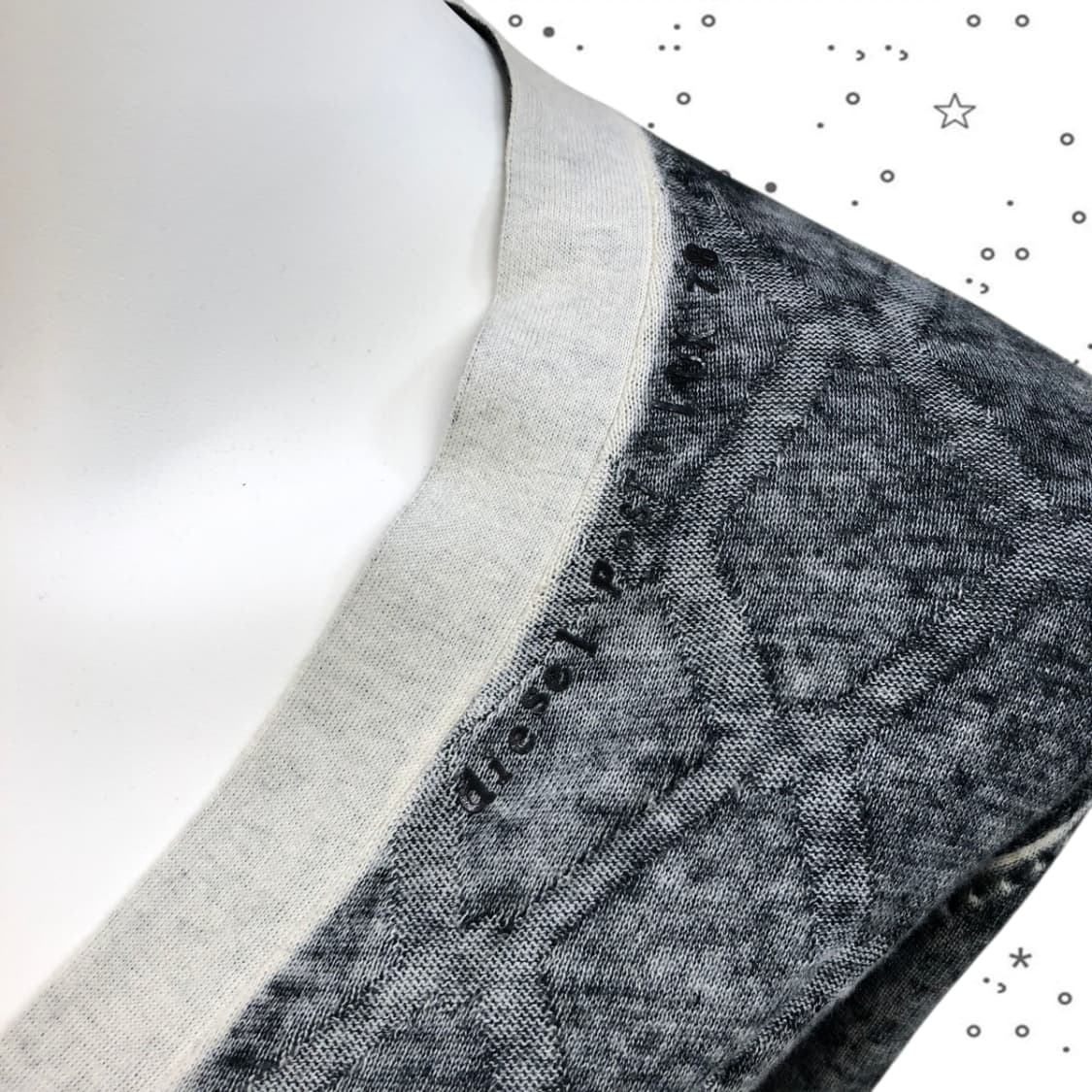 DEISEL 디젤 프린트 롱 슬리브 가디건 32 상품이미지3