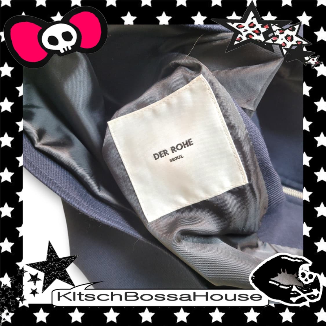 [M] 새제품 DER ROHE 데어로에 크롭 자켓 상품이미지6