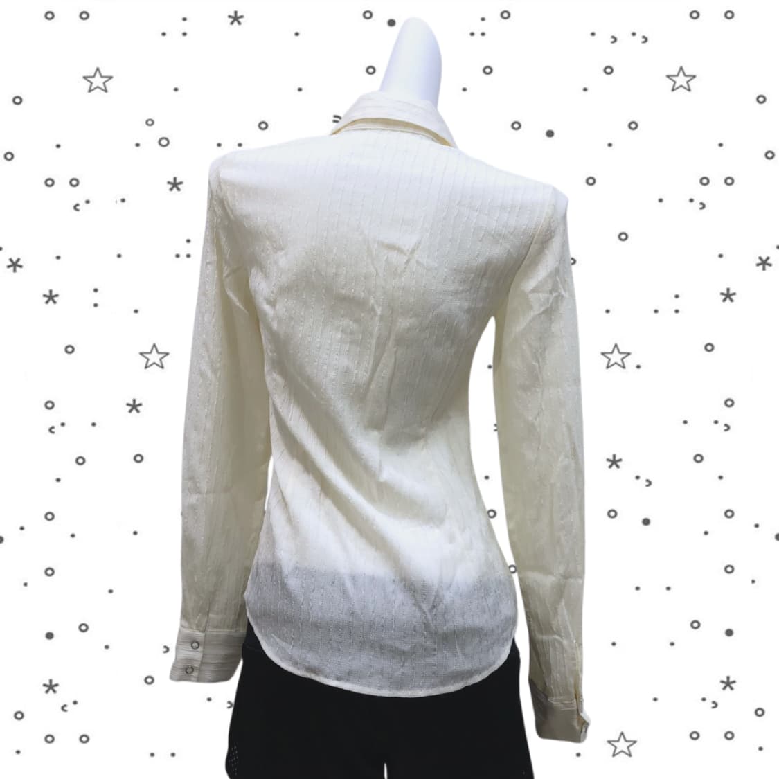 블랙업 엘솝 버튼 플리츠 블라우스 29 상품이미지5