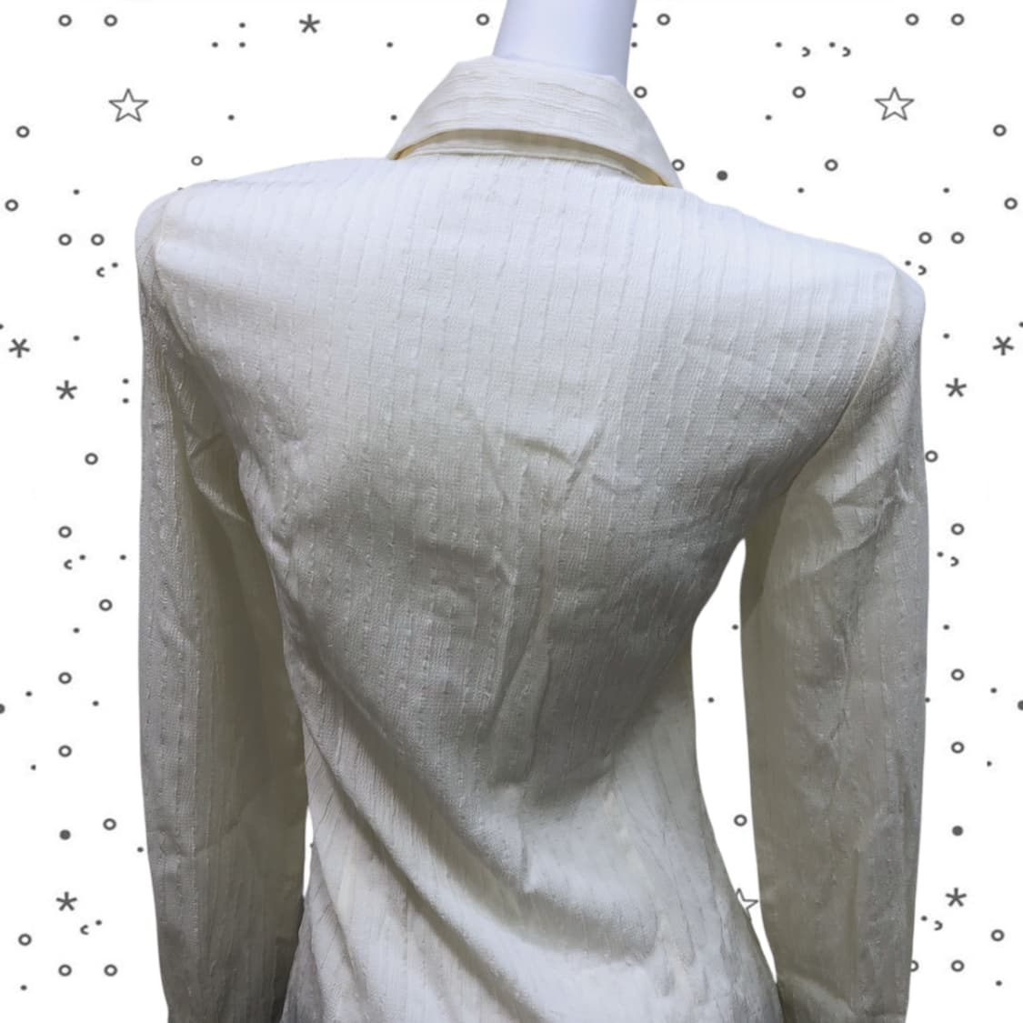 블랙업 엘솝 버튼 플리츠 블라우스 29 상품이미지6