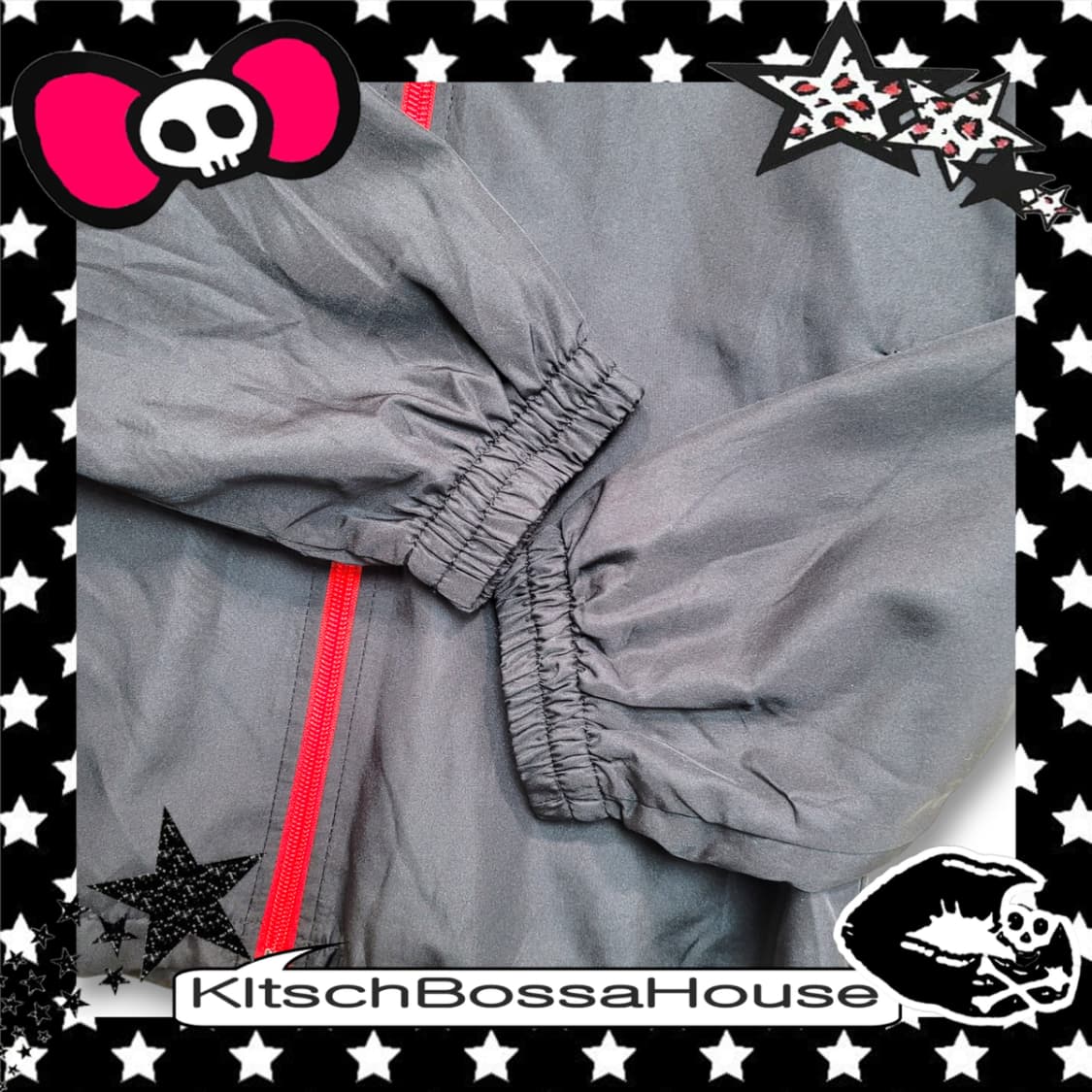 CONVERSE 컨버스 올스타 척 테일러 로고 프린트 후드 자켓 상품이미지4