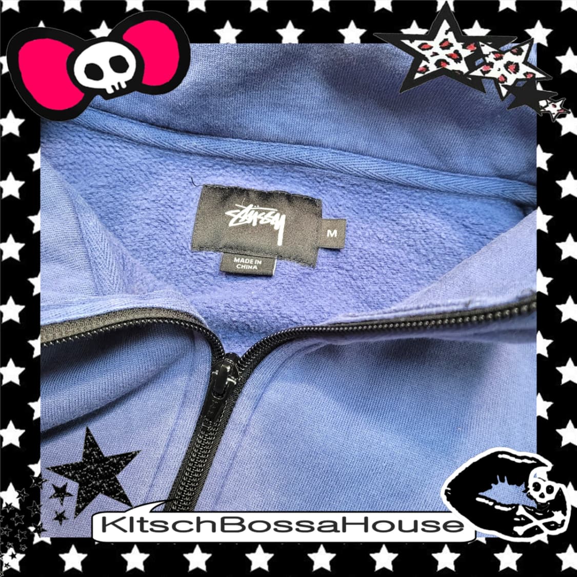 [M] Stussy 스투시 피에르 트랙 자켓 져지 상품이미지8