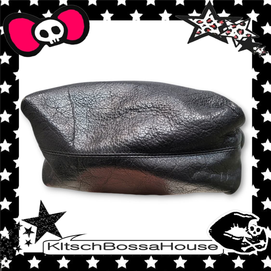 Carlos falchi 나비 크로스백 가죽 가방 상품이미지6