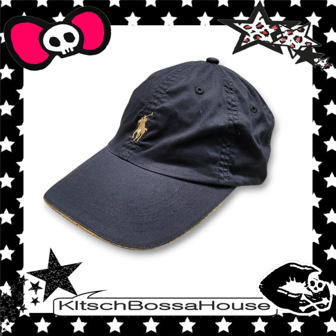 POLO 폴로 랄프로렌 골드 포인트 치노 볼캡 상품이미지1