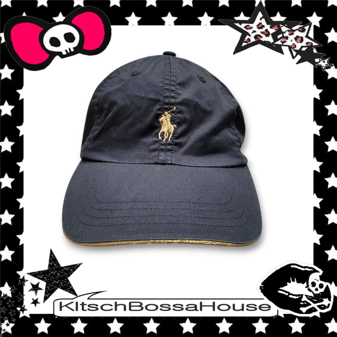 POLO 폴로 랄프로렌 골드 포인트 치노 볼캡 상품이미지2