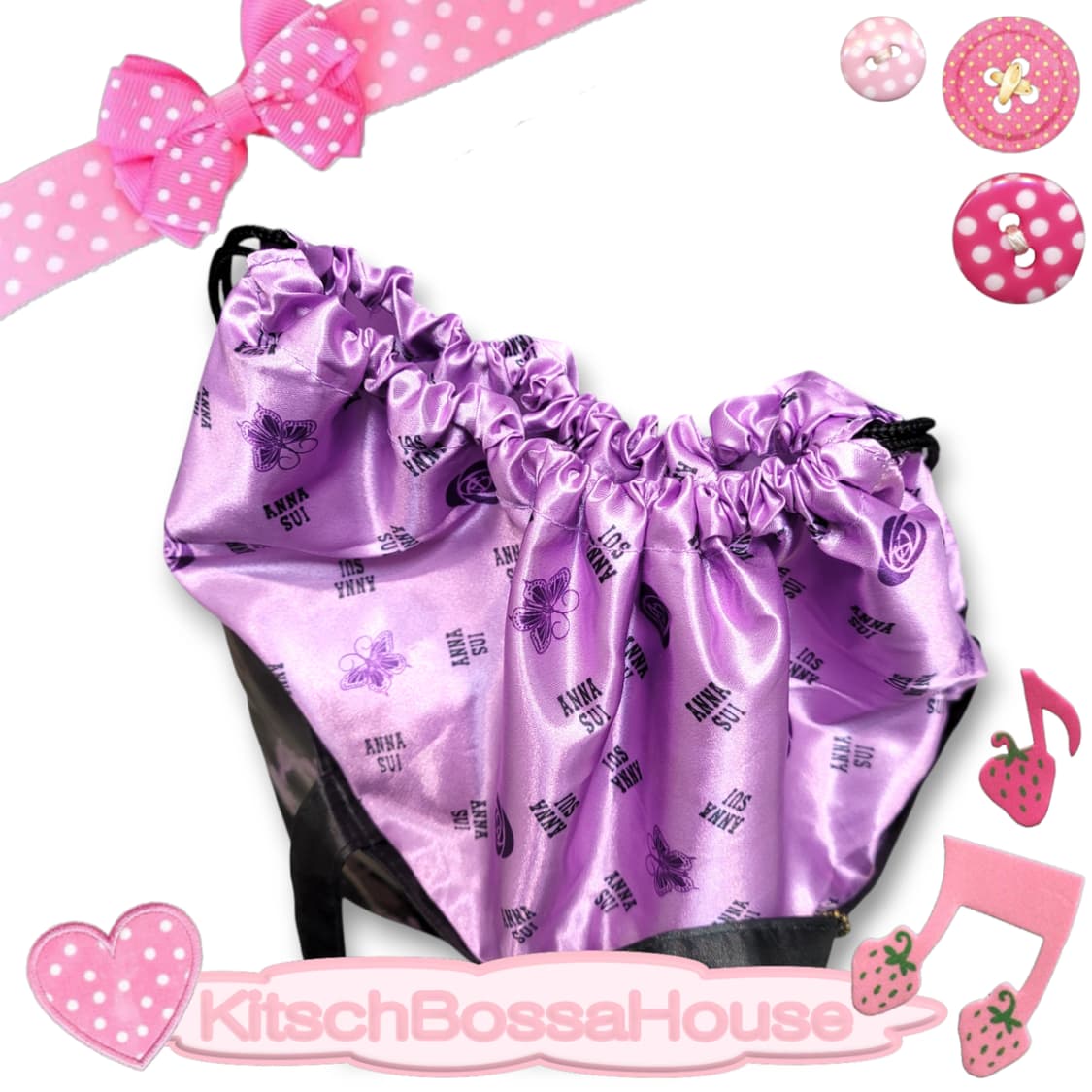 Annasui 안나수이 나비 펜턴트 토트백 가방 상품이미지6