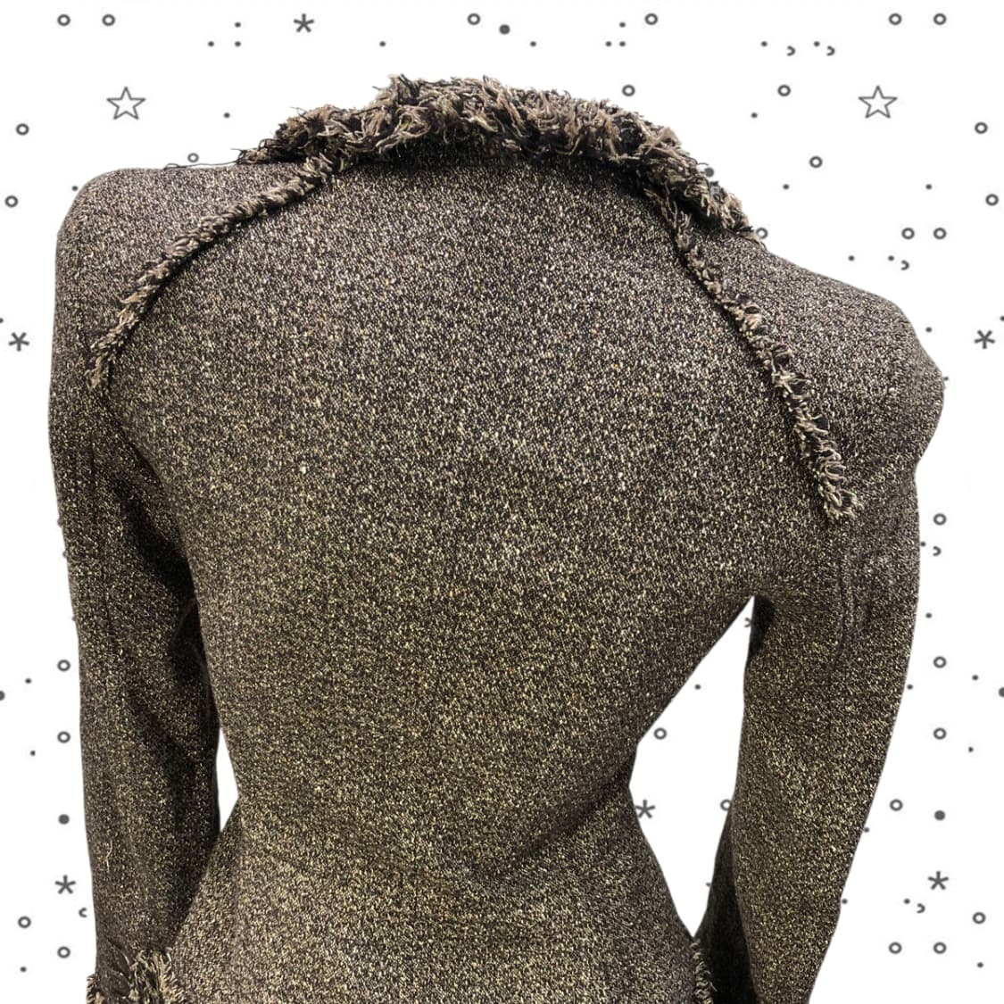 [38] FRAGILE JPN 프린지 트위드 재킷 33 상품이미지6