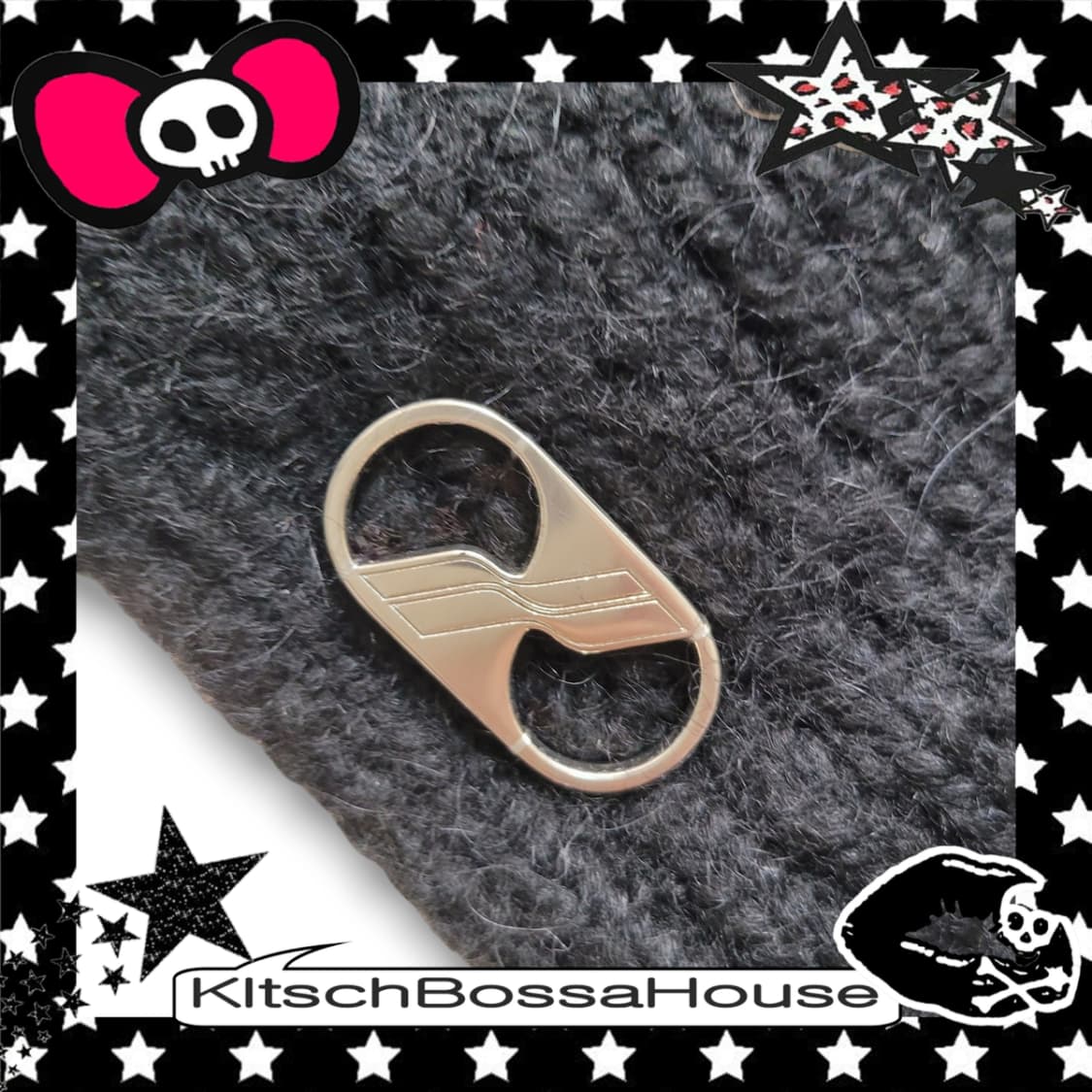 we11done 웰던 메탈 로고 니트 버킷햇 모자 상품이미지6