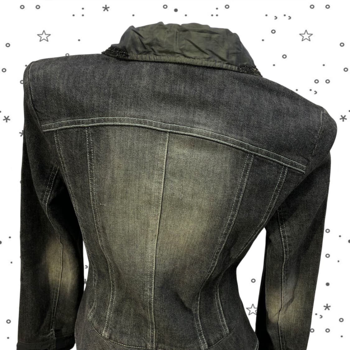 [95] RENNES 그런지 페어리 빈티지 워싱 데님 자켓 1 상품이미지6