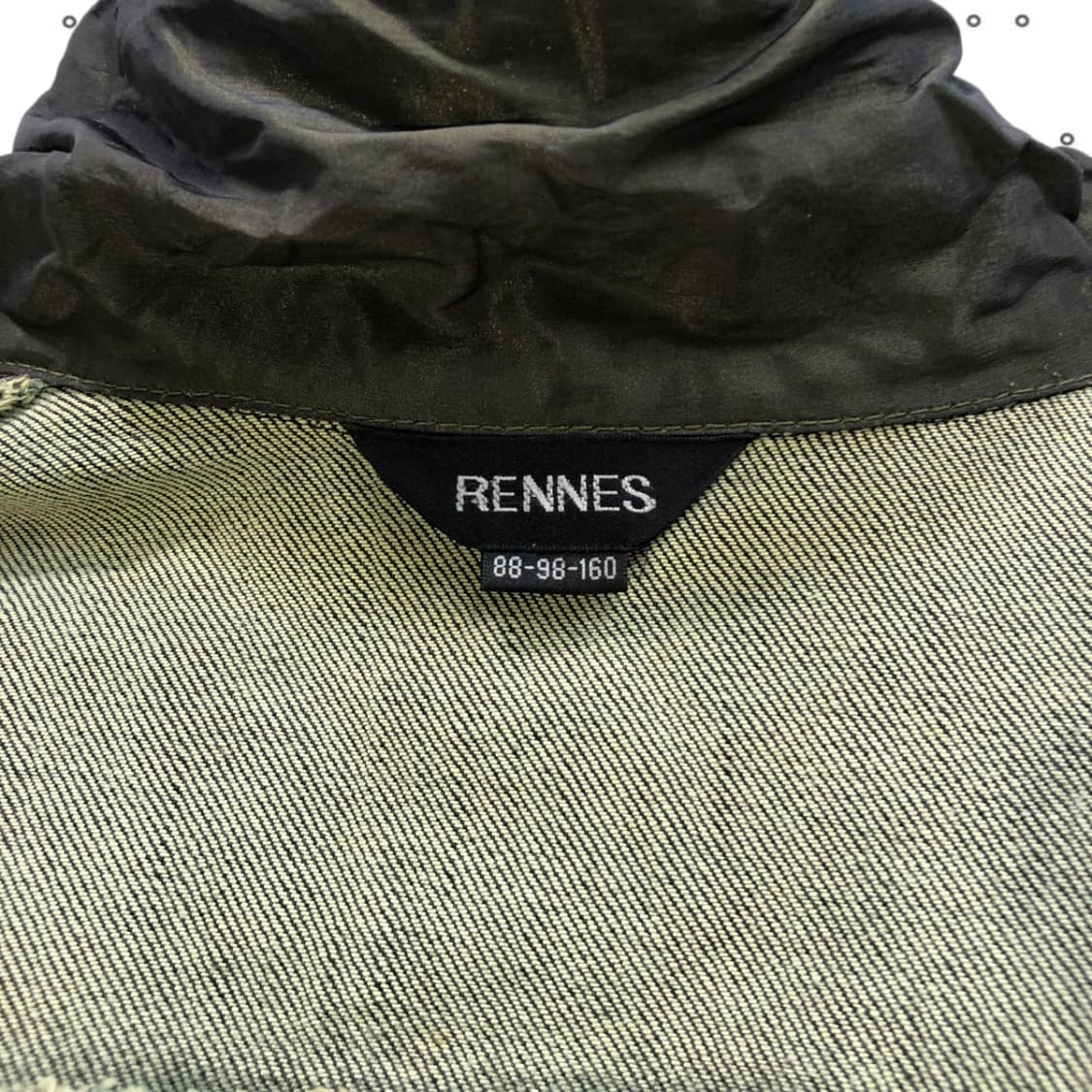 [95] RENNES 그런지 페어리 빈티지 워싱 데님 자켓 1 상품이미지9