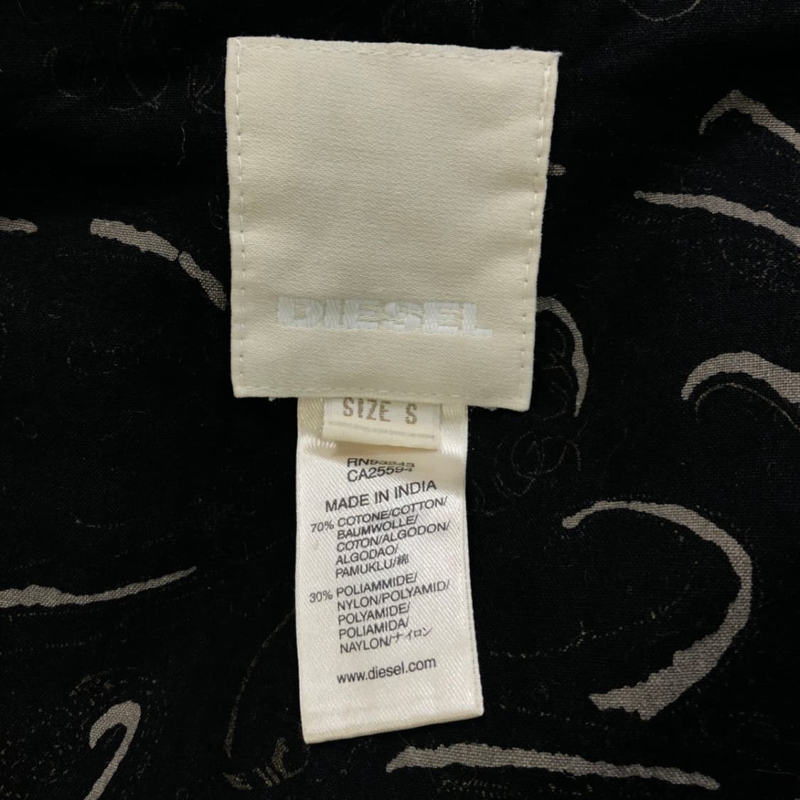 [S] DIESEL 디젤 그런지 크롭 블레이저 자켓 2 상품이미지10