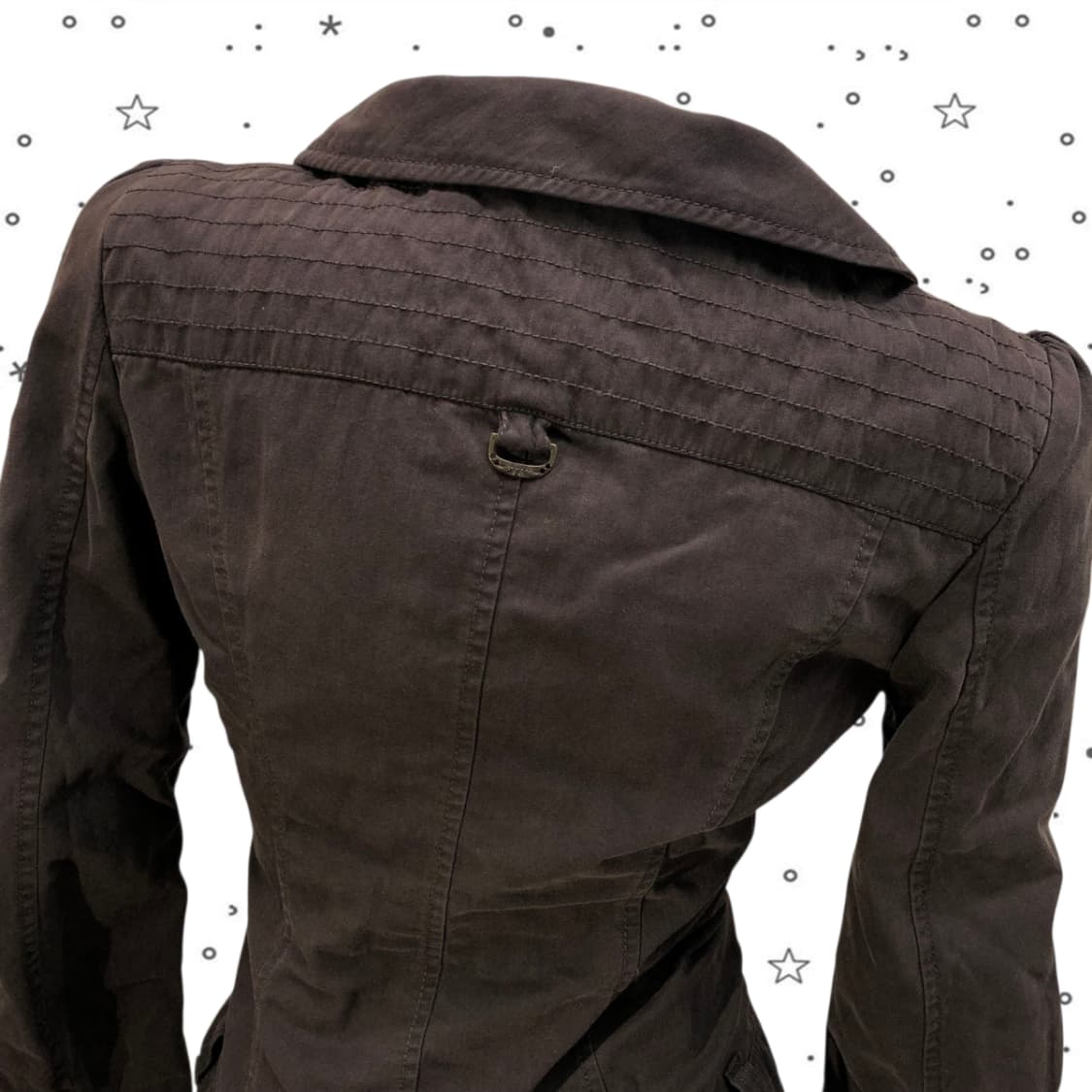 [S] DIESEL 디젤 그런지 크롭 블레이저 자켓 2 상품이미지6