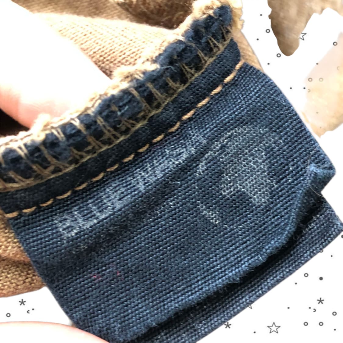 [XS] 블루워시 빈티지 브라운 크롭 웨스턴 자켓 3 상품이미지10