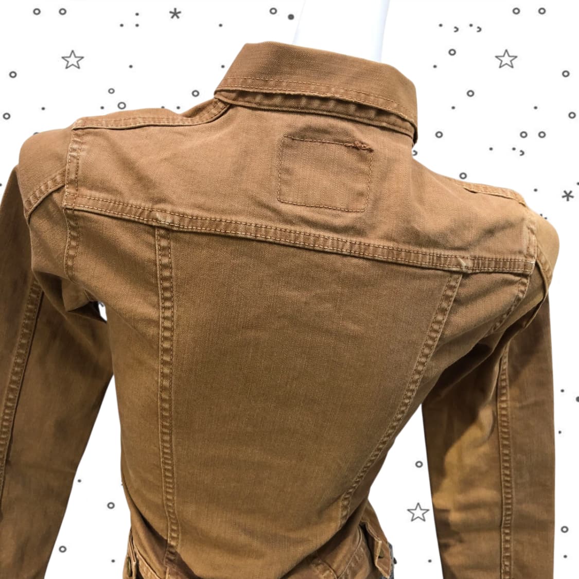 [XS] 블루워시 빈티지 브라운 크롭 웨스턴 자켓 3 상품이미지6