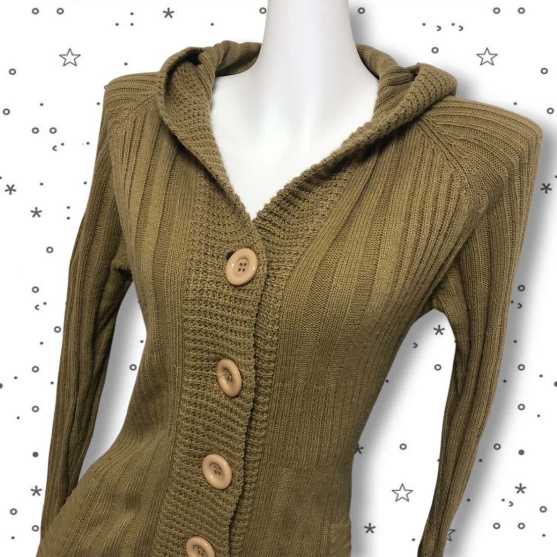 [S] Pressure Cooker JPN 빈티지 니트 후드 원피스 11 상품이미지2