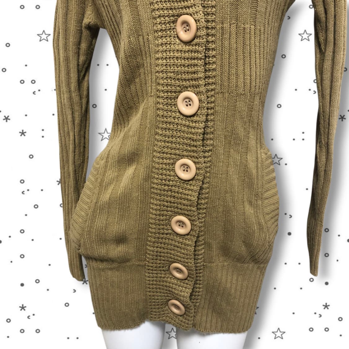 [S] Pressure Cooker JPN 빈티지 니트 후드 원피스 11 상품이미지3