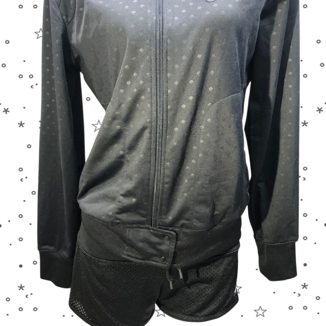 [XL]  NIKE 나이키 도트 블랙 져지 자켓 12 상품이미지3