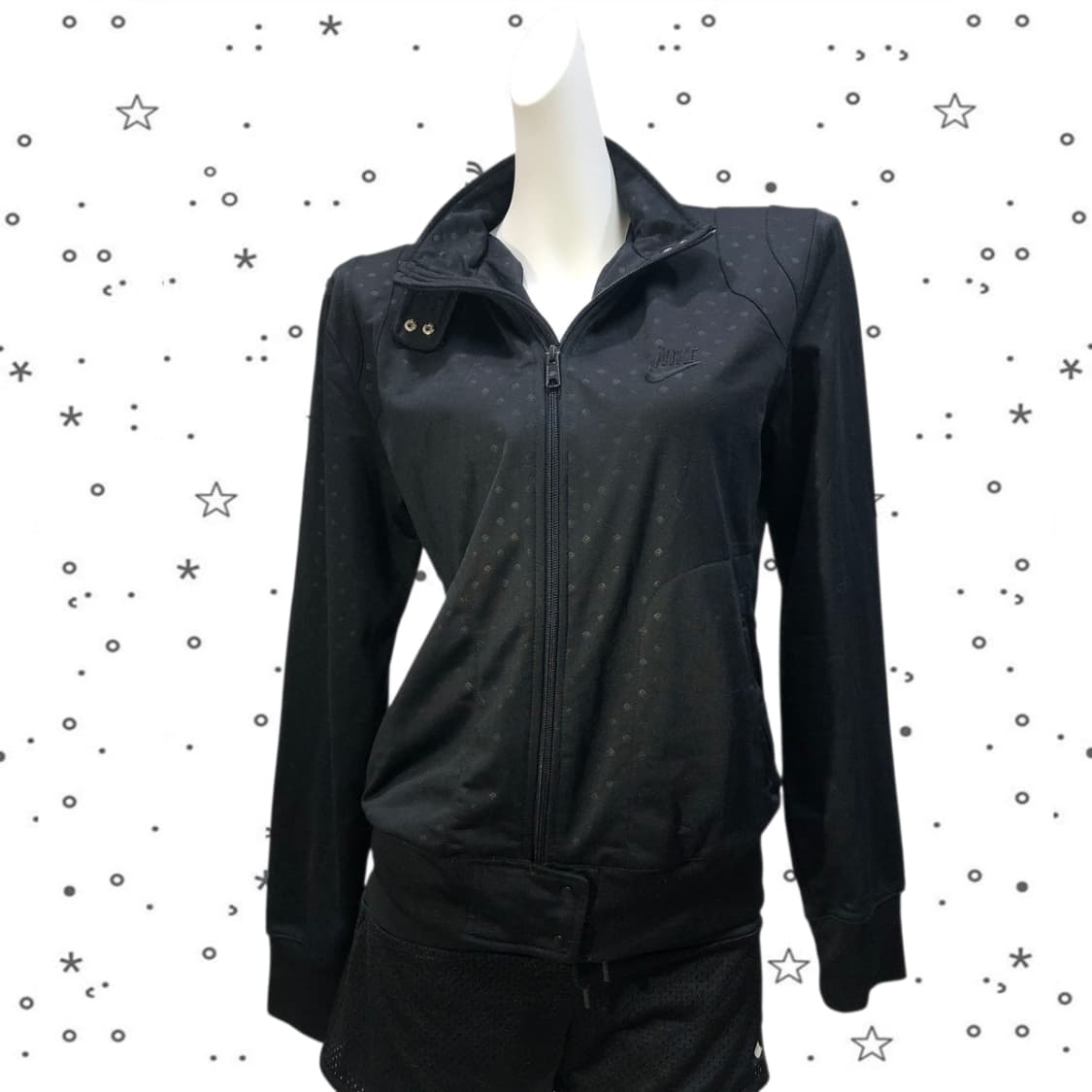 [XL]  NIKE 나이키 도트 블랙 져지 자켓 12 상품이미지8