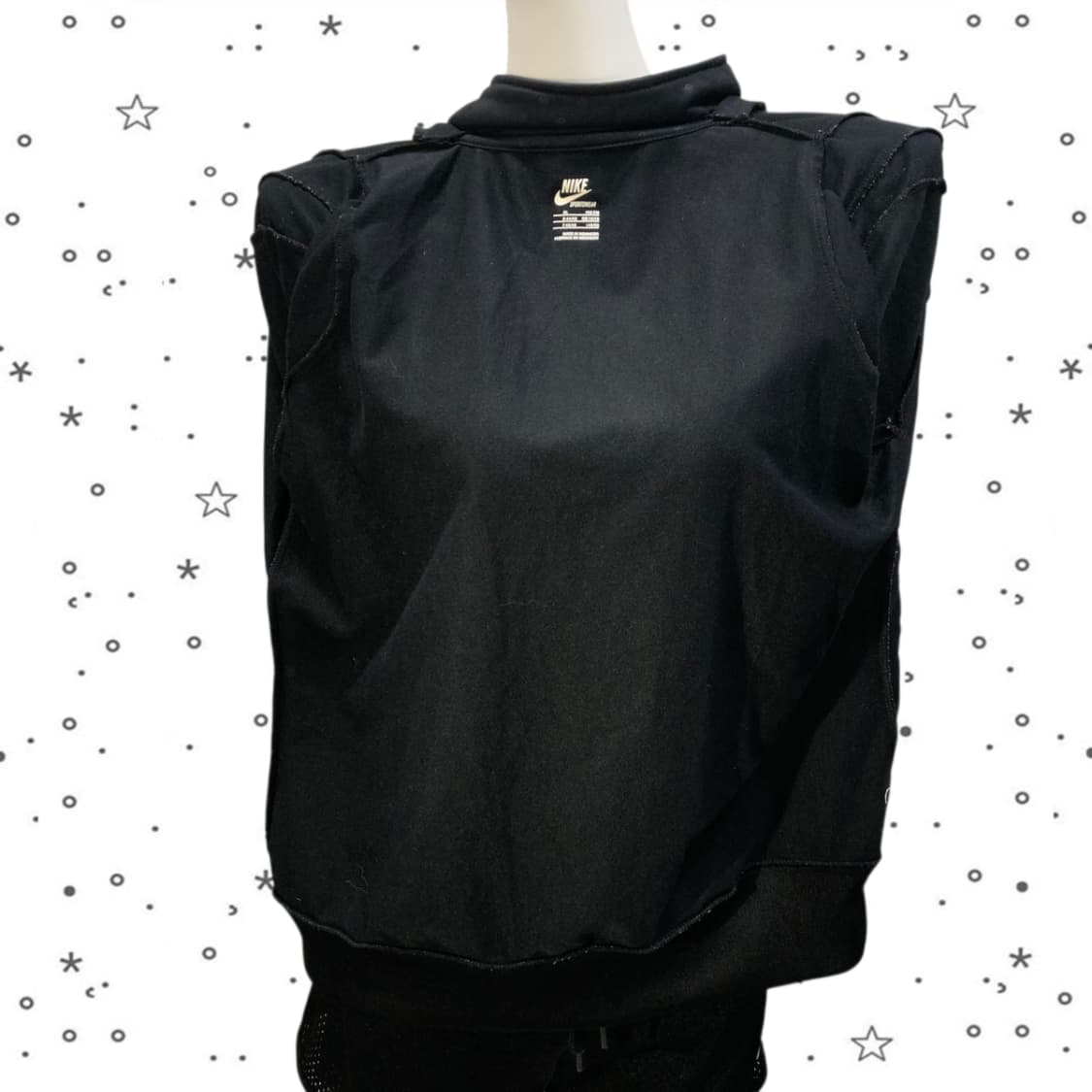 [XL]  NIKE 나이키 도트 블랙 져지 자켓 12 상품이미지9