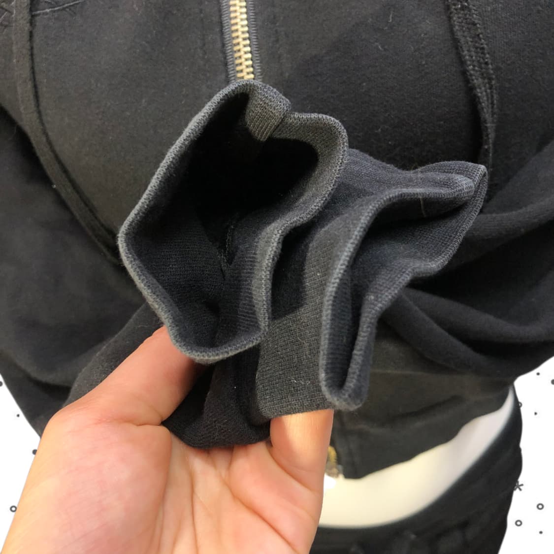 [S] Expired Girl 익스파이어드걸 라인스톤 후드집업 블랙 13 상품이미지4