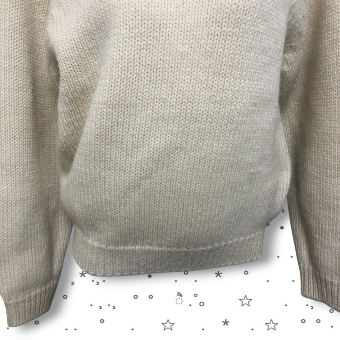 [F] NOTHING WRITTEN 낫띵리튼 울 니트 스웨터 14 상품이미지3