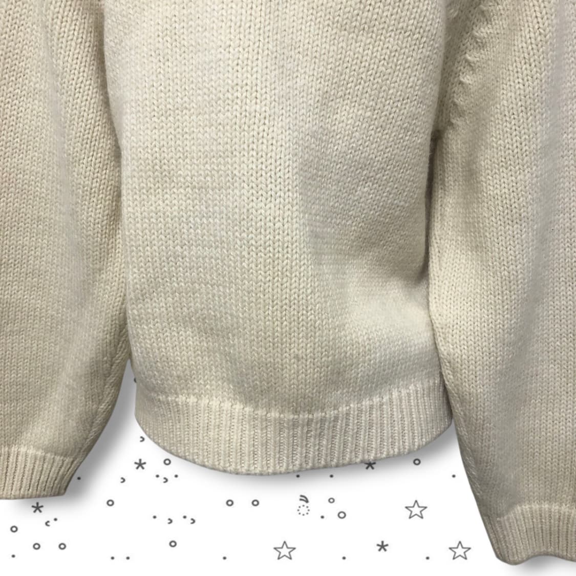 [F] NOTHING WRITTEN 낫띵리튼 울 니트 스웨터 14 상품이미지7