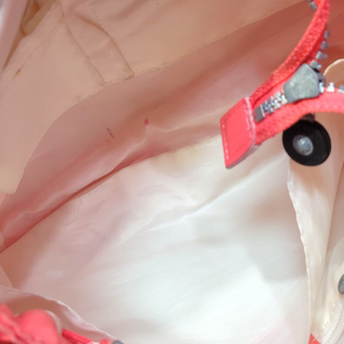 Kipling 키플링 오렌지 핑크 나일론 크로스백 상품이미지5