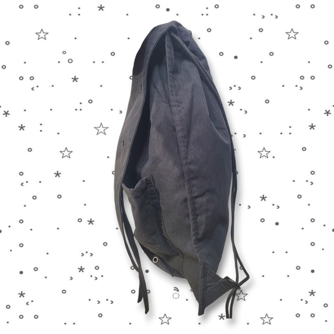 뉴진스 X 꼴레 래빗 스트링백 블랙 상품이미지3