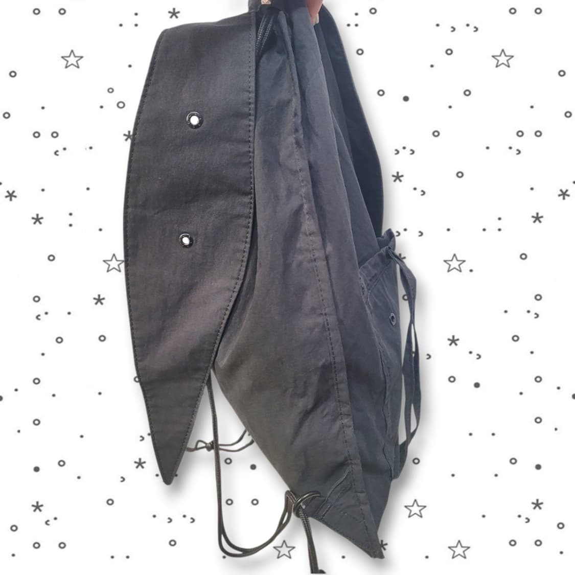 뉴진스 X 꼴레 래빗 스트링백 블랙 상품이미지4