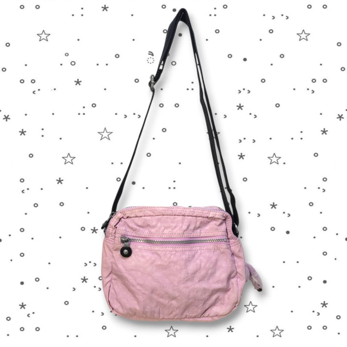 KIPLING 키플링 연보라 멀티포켓 나일론 크로스백 상품이미지2