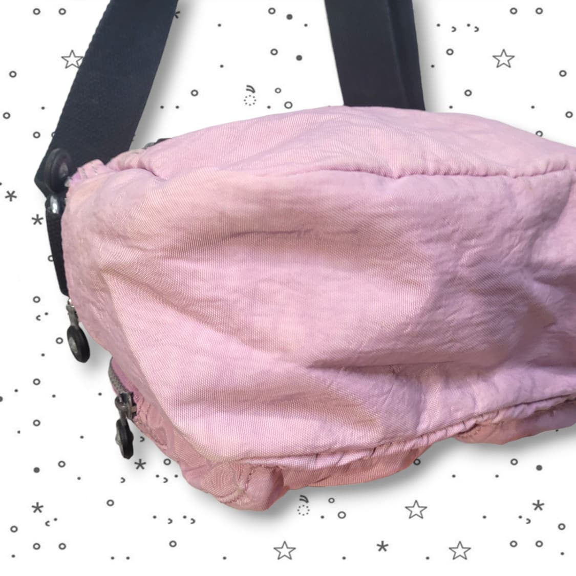 KIPLING 키플링 연보라 멀티포켓 나일론 크로스백 상품이미지6