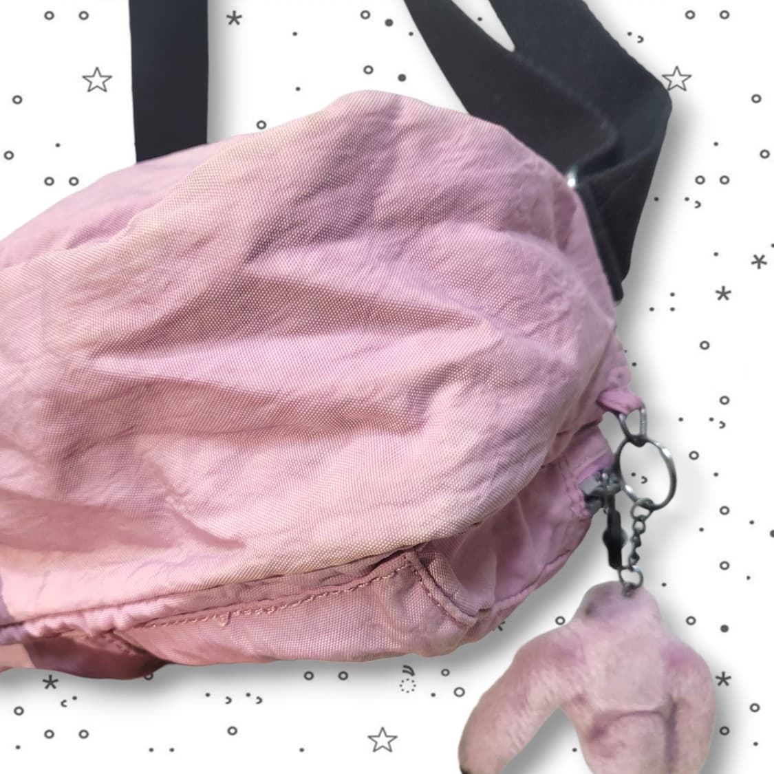 KIPLING 키플링 연보라 멀티포켓 나일론 크로스백 상품이미지7