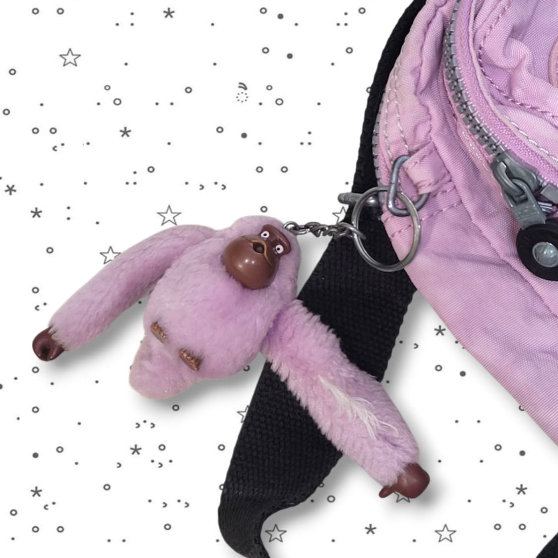 KIPLING 키플링 연보라 멀티포켓 나일론 크로스백 상품이미지9